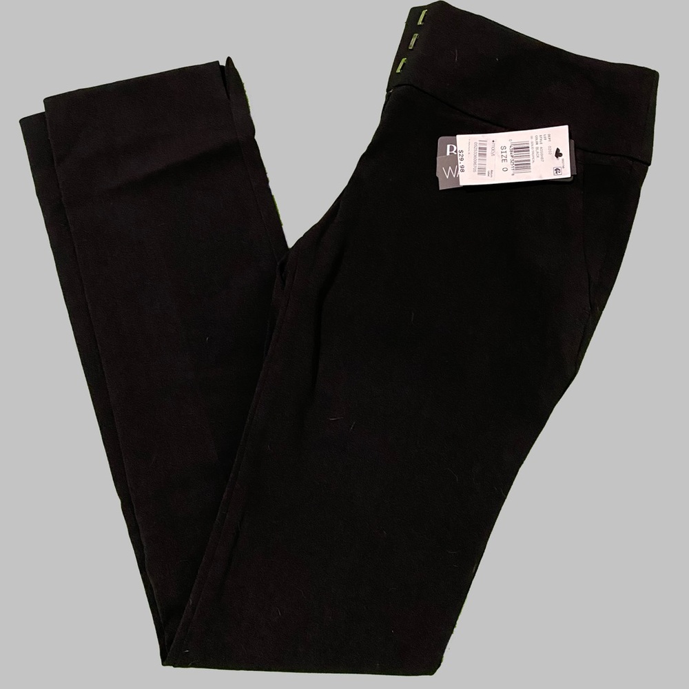 Black skinny dress pants